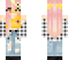 pink hair