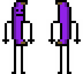 purple banana