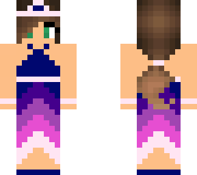 purple galaxy prom dress