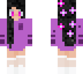 purple jumper girl