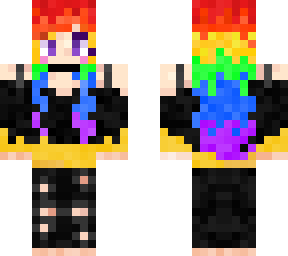 rainbow goth