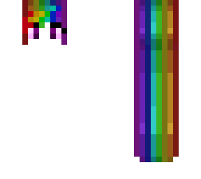 rainbow hair