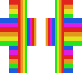 rainbow half and half (contest)