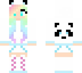 rainbow panda girl (edited)