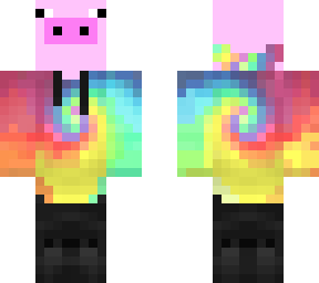 rainbow pig
