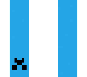 reverse upisde down blue creeper