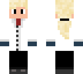 scientist - blond hair
