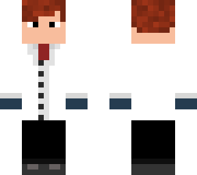 scientist - red/brown hair