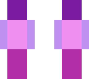 weird pink rainbow man