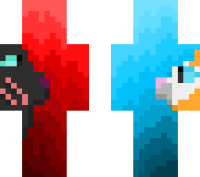 bad pixelart(someone asked for sky's story,so here it is! also its sky not skye)
