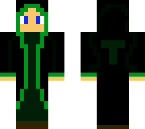 black and green