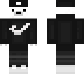 black polar bear