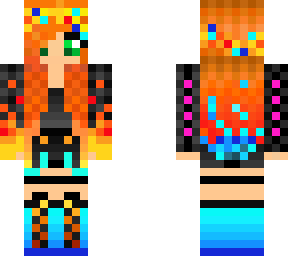 blaze fire and ice queen
