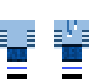 blue striped base