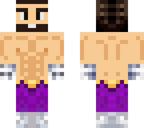 cara con barba cuerpo triple 7