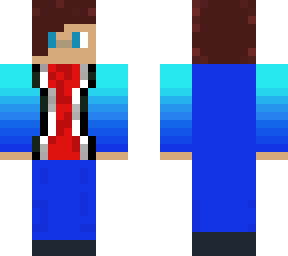 cool kid with shaded blue jacket.