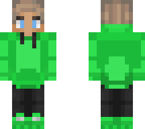 fixed green hoodie boy