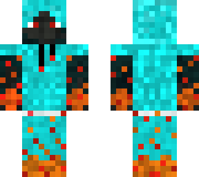 flaming hoodie