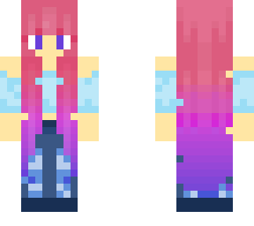 galaxy hair