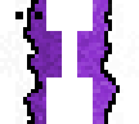 half and half purple