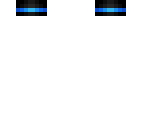 hat base - black w/ blue stripe