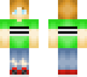 me in green sports top