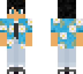 mystic but in a hawaiian shirt