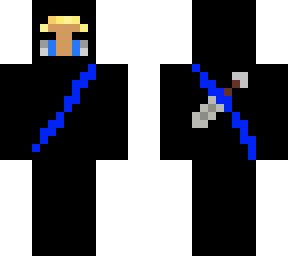 ninja moose w/ iron sword on back