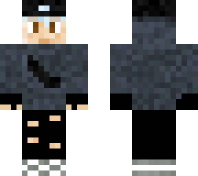 pastel- haired skater (with grey nike hoodie)