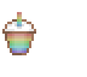 pastel rainbow cup - thanks for 660+ followers!