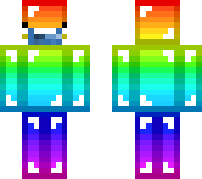 rainbow skeppy w/ mask
