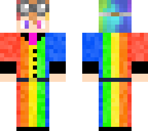 rainbow suit