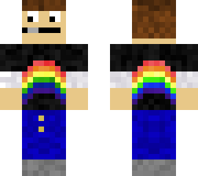 rainbow w/ hidden cat
