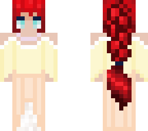 red (not my hair design just my colors)