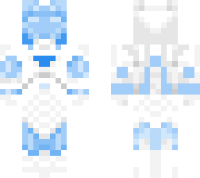 skin iron man (codinaxx), azul / blanco
