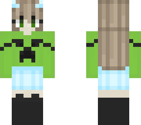 super charged creeper girl fixed