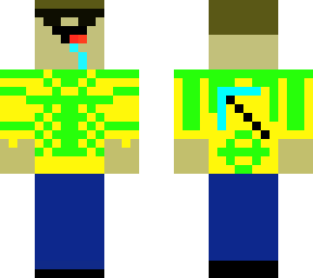 yellow steve thug ''noob''