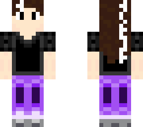 black n purple