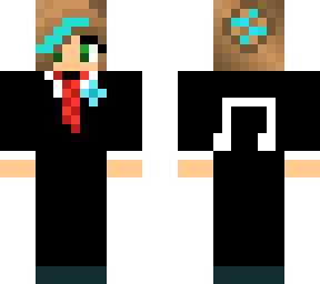 blue music girl in a tux 1