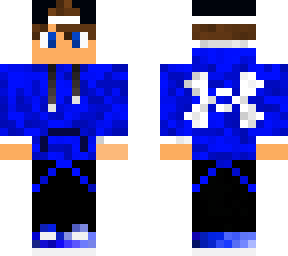 blue under armour sweatshirt