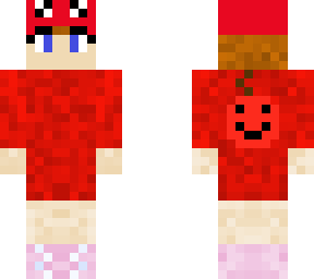 cherry hoodie girl