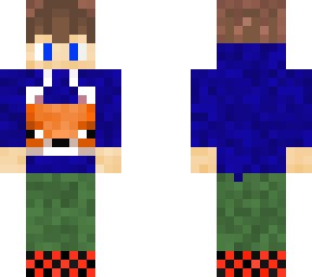 Cool Brown Hair boy | Minecraft Skin