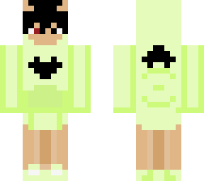 demon boy with green hoodie
