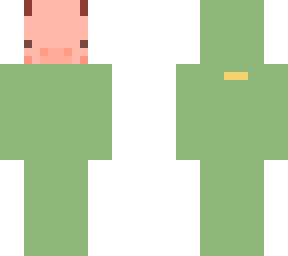 devill pig but green
