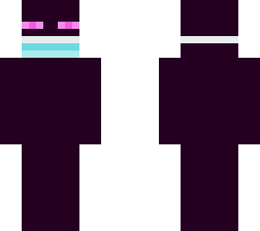 enderman with mask for covid-19