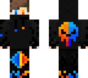 fire/water skull