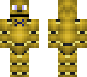 freddy's employee in golden freddy suit