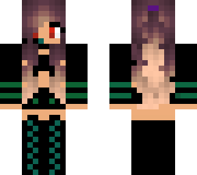 green and blue gamer girl remake