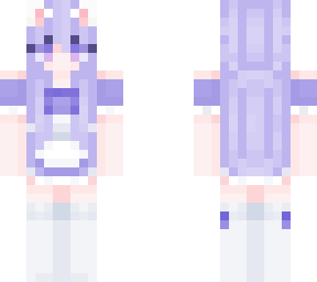 purple cat maid