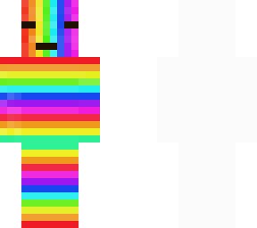 rainbow skin